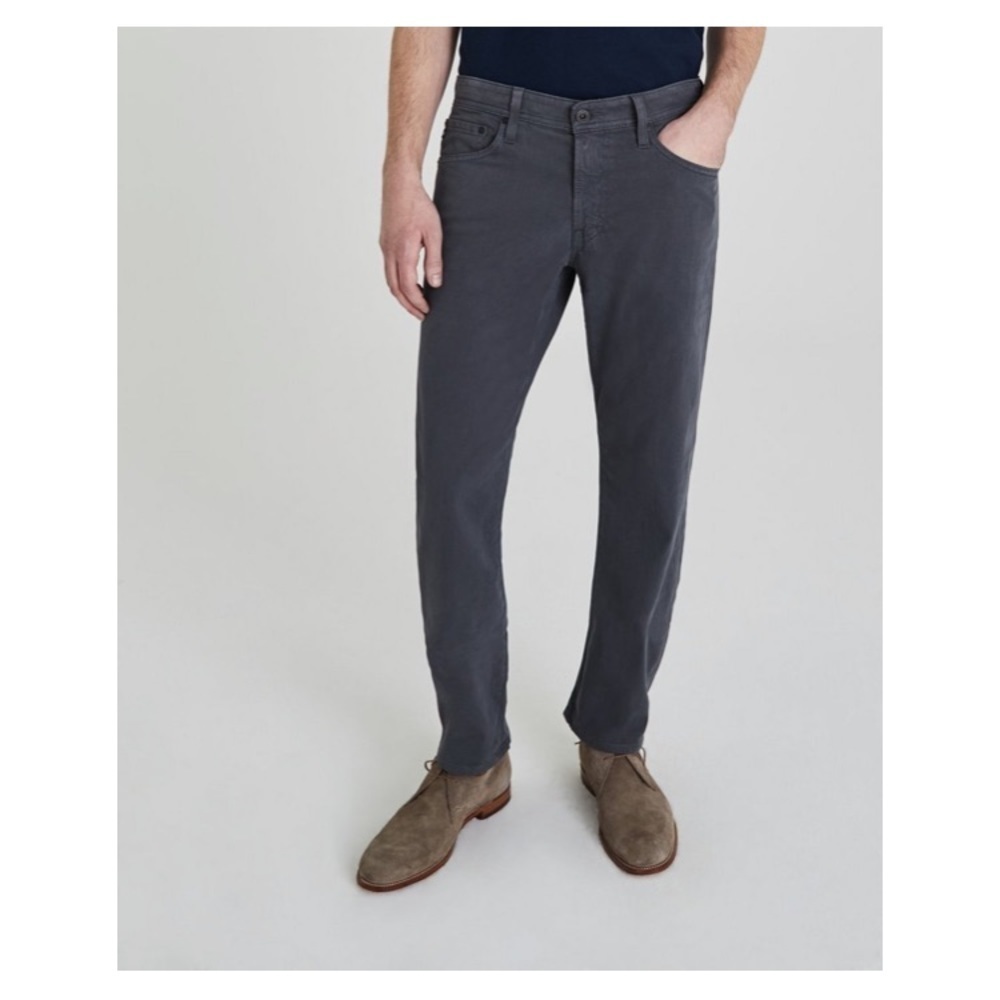 AG GRADUATE TAILORED LEG JEAN Stretch Mens Grey Slim Mid Rise Sz 36 x 32
